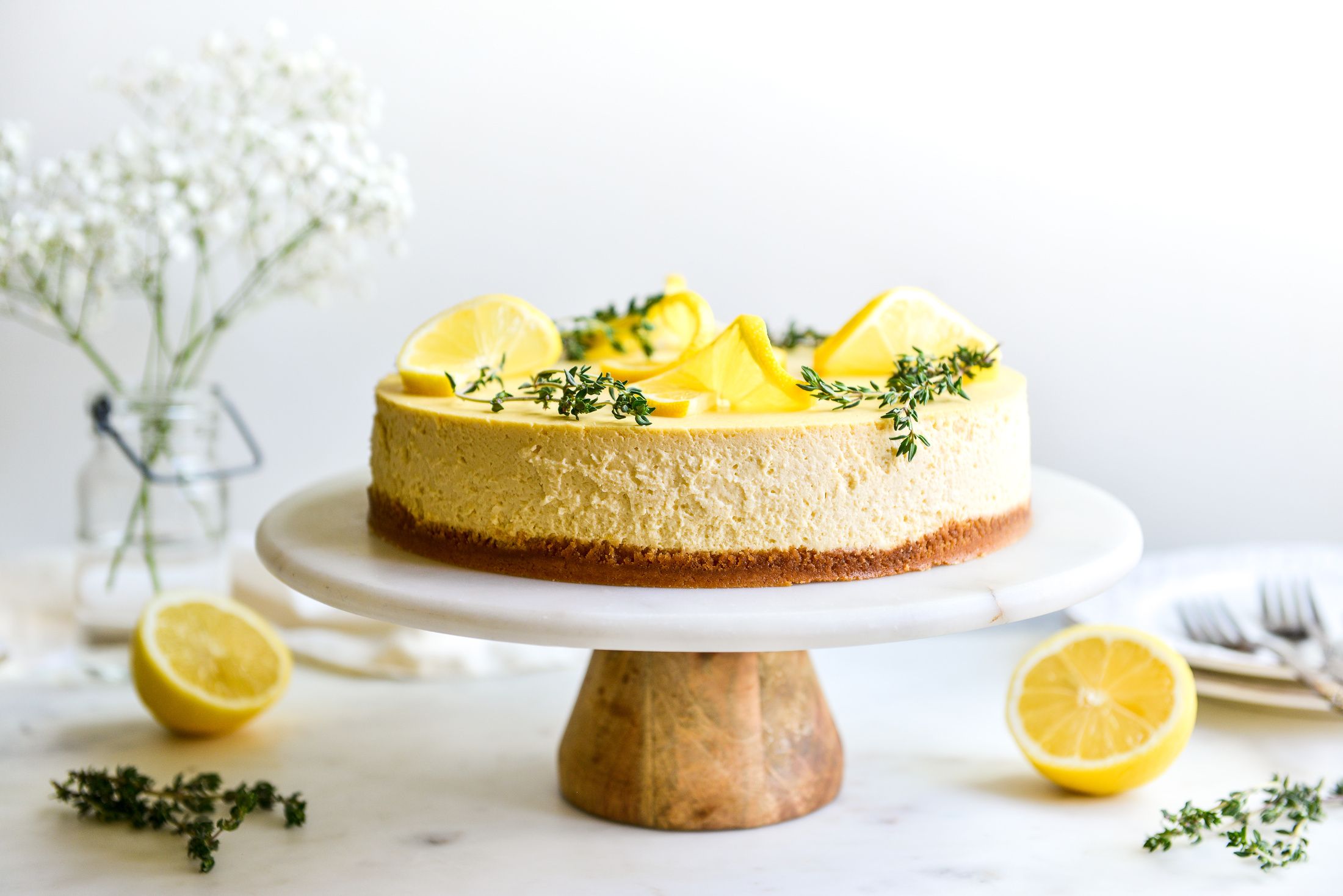 HONEY-LEMON CHEESECAKE GRAIN-FREE SUGAR-FREE-2